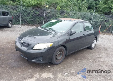 2010 Toyota Corolla Le из США, поврежденный, VIN 2T1BU4EE0AC265128
